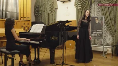 Nikolai Rimsky-Korsakov. “Not the wind, blowing from the heights...” Perf. by Alyona Agadzhanova (soprano)