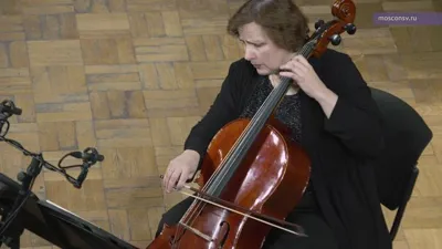 Yaroslav Sudzilovsky. <i>The Saint Animation</i> for solo cello. Performed by Olga Galochkina