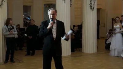 Alexander Sokolov Welcomes the Participants of the Second Moscow Conservatory’s Spring Ball