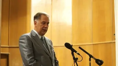 A ceremony dedicated to the beginning of the new academic year. Rector Sokolov Welcomes the Students