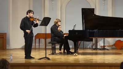 Edvard Grieg. Sonata No. 2 for violin and piano in G major, op. 13. Mov.I