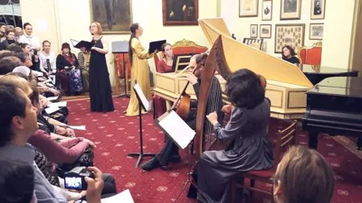 C. Monteverdi. «Zefiro torna e di soavi accenti» («Scherzi musicali», 1632)