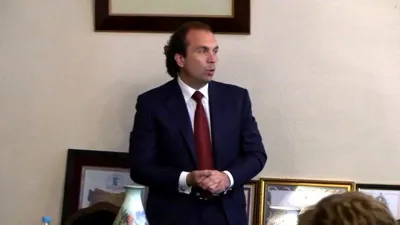 A. Semenyachenko Speaks at the Moscow Conservatory