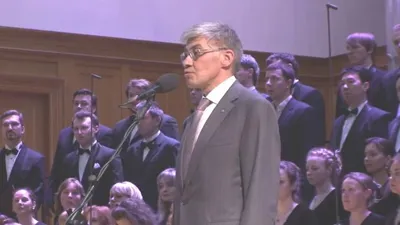 Yu. Ismaghilov Speaks at the Charity Evening