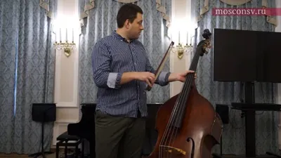 Grigory Krotenko Speaking on Today’s Double-bass Performance Techniques