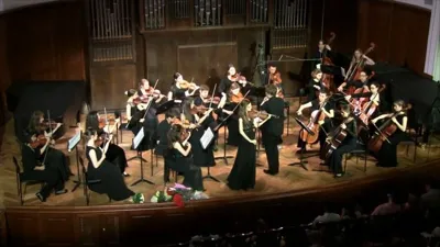 German Galynin. Aria for violin and string orchestra (1959)