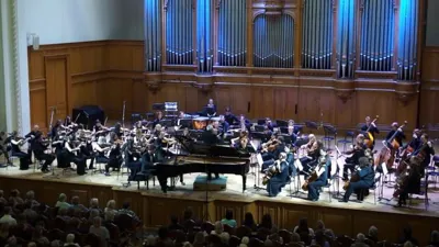 L. van Beethoven. Piano Concerto No.5, Op. 73. S. Glavatskich (piano)