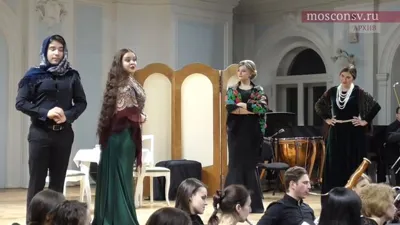 Igor Stravinsky "Mavra". Comic opera on the Pushkin's poem  "House in Kolomna"