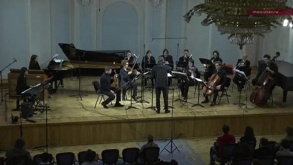 György Ligeti. Chamber Concerto for 13 instruments (1969–70, für Traude Cerha): II. Calmo, sostenuto
