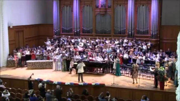 <i>Gaudeamus</i> Sung at the 145<sup>th</sup> Graduation Ceremony