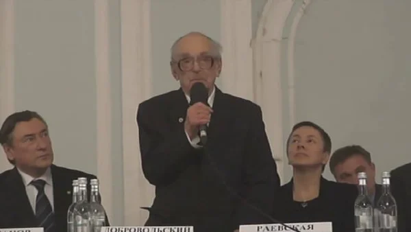 G. Dobrovolsky Speaking