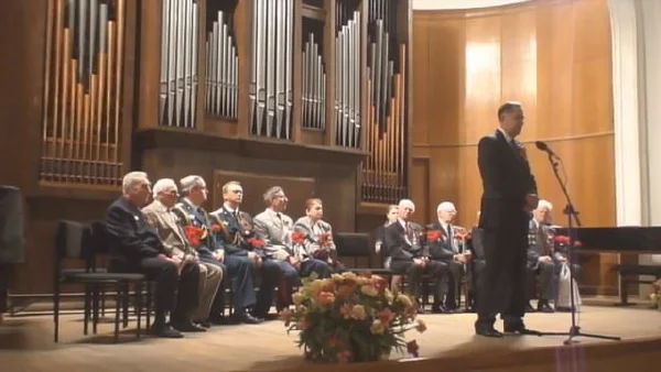Rector Alexander Sokolov Speaks at the Celebration of the 65<sup>th</sup> Anniversary of the Victory Day