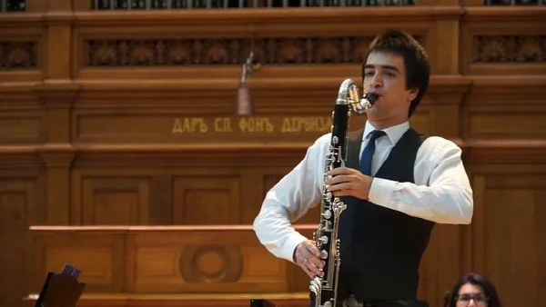 Pierre Max Dubois. Sonatina-tango for bassoon and piano (version for bass clarinet)