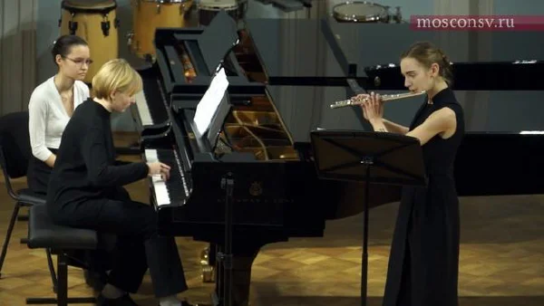 Ivan Sokolov. Sonata for flute and piano. Part I