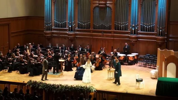 G. Verdi. «La Traviata», act IV, Finale. Opera theatre of Moscow Conservatory