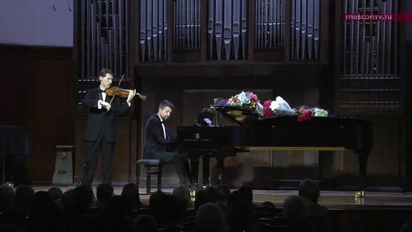 E. Grieg. Sonata No. 2 for violin and piano, op. 13: II. Allegretto traquillo; III. Allegro animato