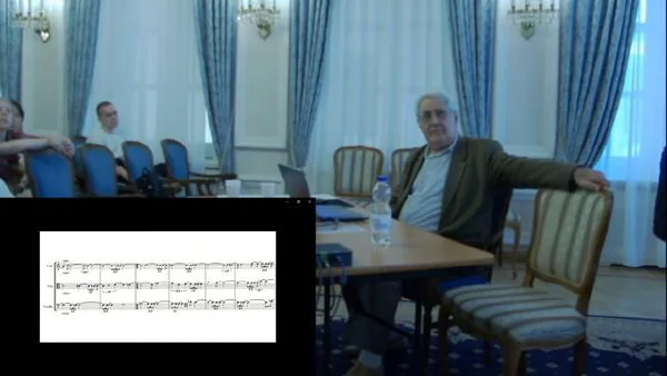 “Timbral Texture Getting Fixed within the Music Realm.” Lecture by Yuri Kasparov