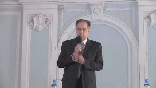 Rector Alexander Sokolov announces that the Great Hall reconstruction is completed
