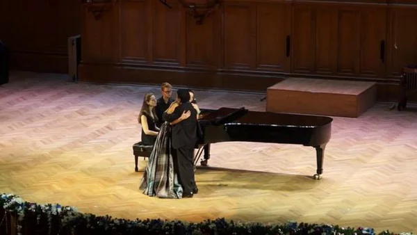 Zurab Sotkilava at the Great Hall of the Moscow Conservatory