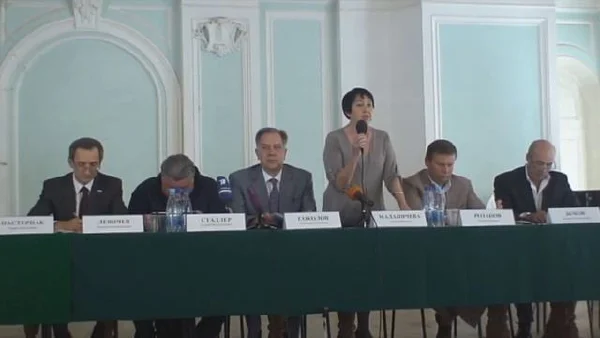 Galina Malanicheva at Russia’s Civic Chamber Hearings