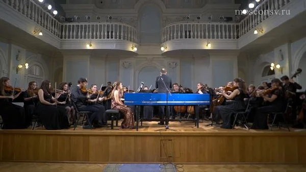 F. Poulenc. <i>Сoncert champêtre</i> for harpsichord and orchestra. Finale (Presto)