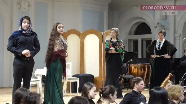 Igor Stravinsky "Mavra". Comic opera on the Pushkin's poem  "House in Kolomna"