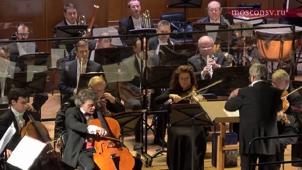 Antonín Dvořák. Concerto for cello and orchestra, op. 104: 3<sup>rd</sup> mvt. Finale. Allegro moderato