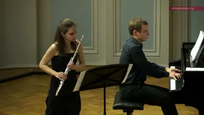 Ivan Shmarygin. Sonata in C-sharp minor for flute and piano: 2<sup>nd</sup> mvt.