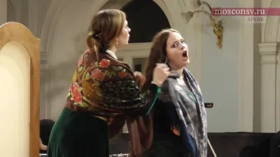 Igor Stravinsky "Mavra". Comic opera on the Pushkin's poem  "House in Kolomna"