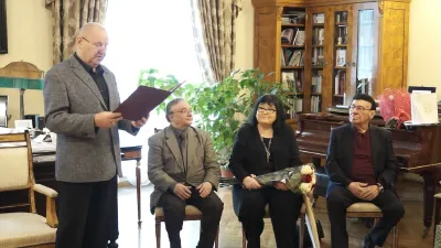 Celebrating the jubilees at the Solo Singing Division: Professors Makvala Kasrashvili, Zurab Sotkilava and Alexey Martynov