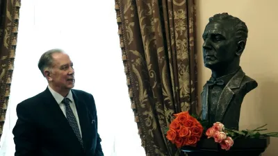 The Ceremony of donating the bust of Yakov Flier to the Moscow Conservatory