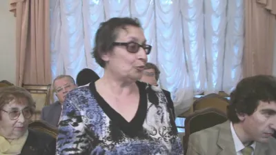 Emma Rassina Speaks at the Meeting of the Board of Trustees