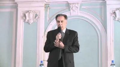 Rector Alexander Sokolov announces that the Great Hall reconstruction is completed