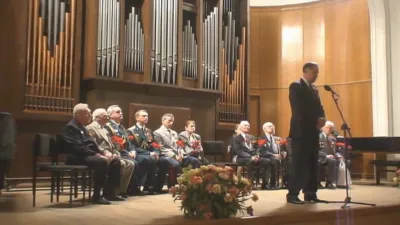 Rector Alexander Sokolov Speaks at the Celebration of the 65<sup>th</sup> Anniversary of the Victory Day