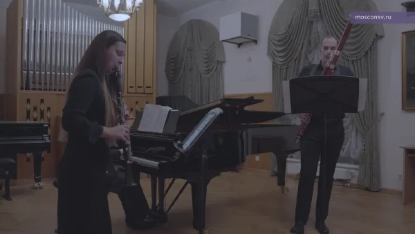 Михаил Глинка. «Патетическое трио» для кларнета, фагота и фортепиано. IV. Allegro con spirito