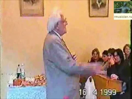 Кафедра теории музыки. Празднование 70-летия Мясоедова (1999)