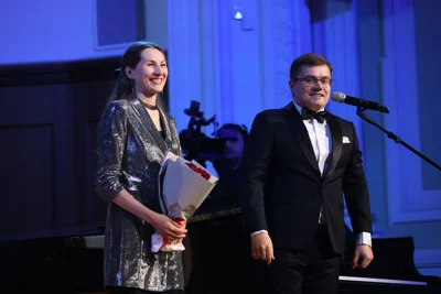 Дмитрий Бородаев, гитара, Елизавета Бородаева, орган