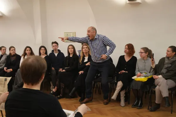 Репетиция артистов Оперного театра консерватории