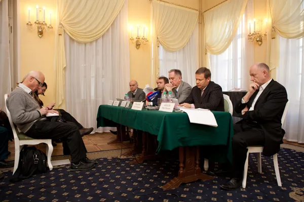 Пресс-конференция «О ходе реставрационных работ ФГБОУ ВПО «Московской государственной консерватории».