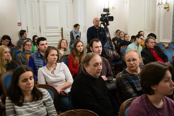 В конференц-зале консерватории состоялась творческая встреча с Йоханнесом Шёльхорном (композиция), Германия