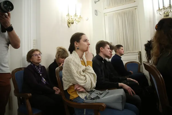 В конференц-зале консерватории состоялась пресс-конференция, посвященная презентации коллекционного юбилейного издания «Бетховен. Полное собрание клавирных сонат»