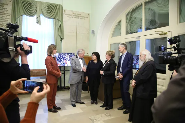 В фойе Малого зала состоялось открытие бюста великого композитора и пианиста, профессора Московской консерватории Александра Николаевича Скрябина работы Фёдора Матирного