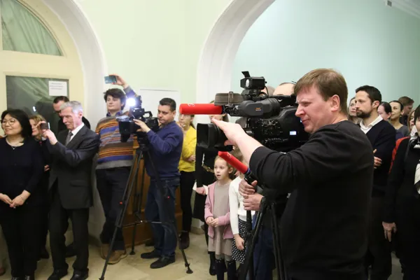 В фойе Малого зала состоялось открытие бюста великого композитора и пианиста, профессора Московской консерватории Александра Николаевича Скрябина