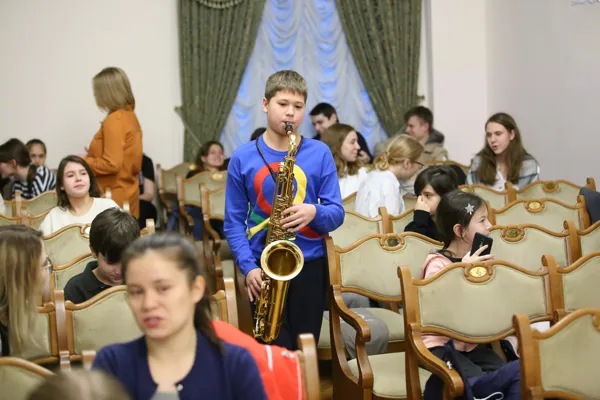 Перед записью диска с детской музыкой композиторов Московской консерватории