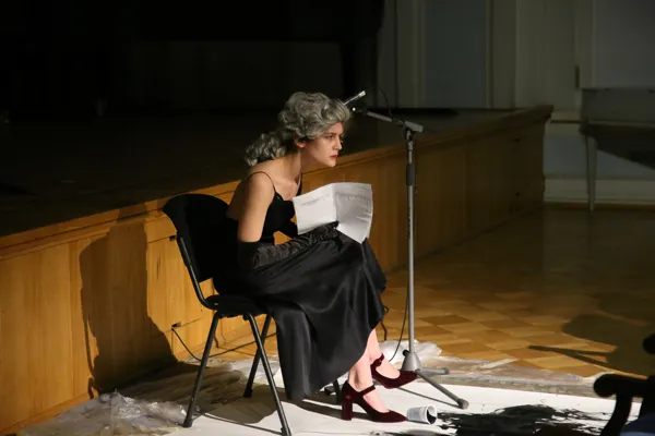 Перфоманс «Тишина» студентов мастерской О.Л. Кудряшова (ГИТИС)