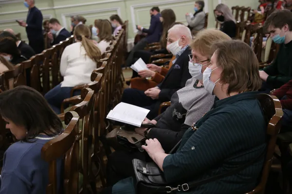 «Зимние грёзы». Перед открытием фестиваля в Малом зале