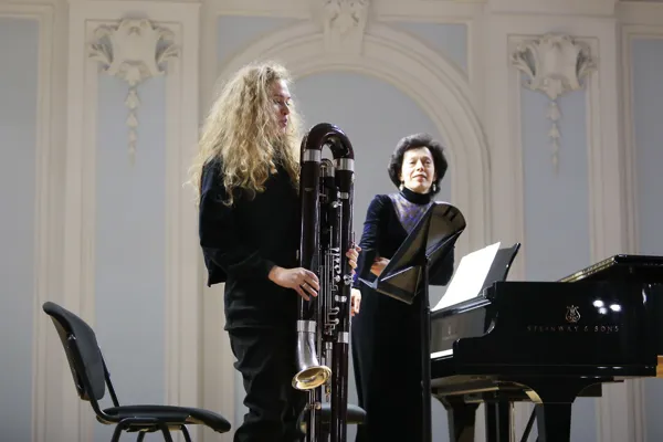 Екатерина Пронина (контрфагот), Ольга Бер (фортепиано)
