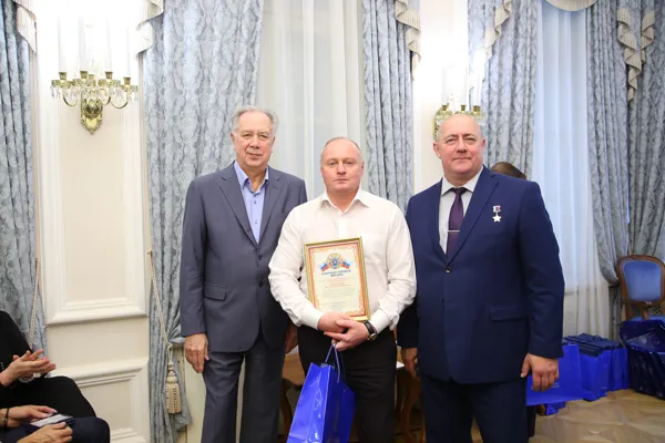 Благодарственное письмо СК РФ Начальнику юридического отдела консерватории Третьякову Леониду Владимировичу