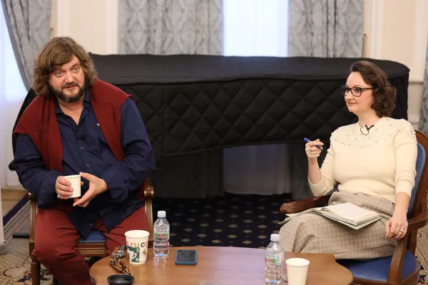 Вторая встреча в рамках проекта Public talk «Быть оперным певцом». Конференц-зал
