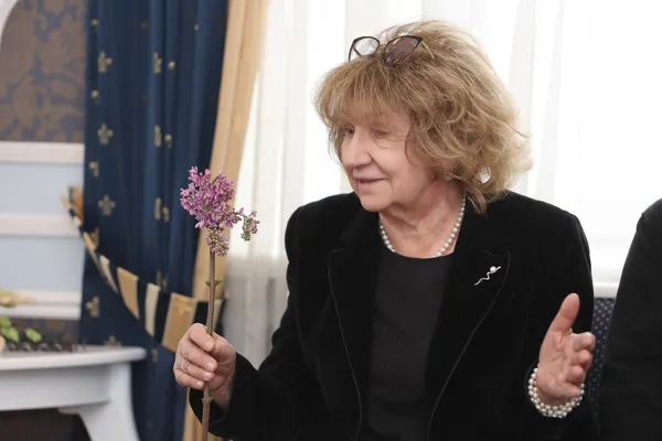 Завершило церемонию слово советника ректората, профессора Ларисы Евдокимовны Слуцкой